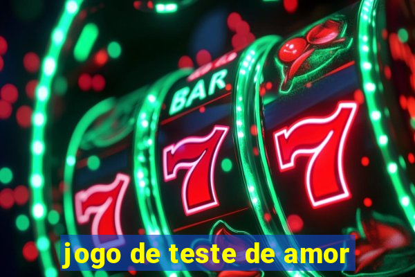 jogo de teste de amor